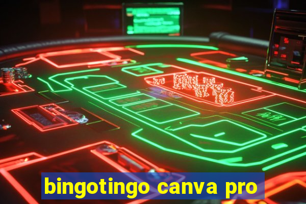 bingotingo canva pro